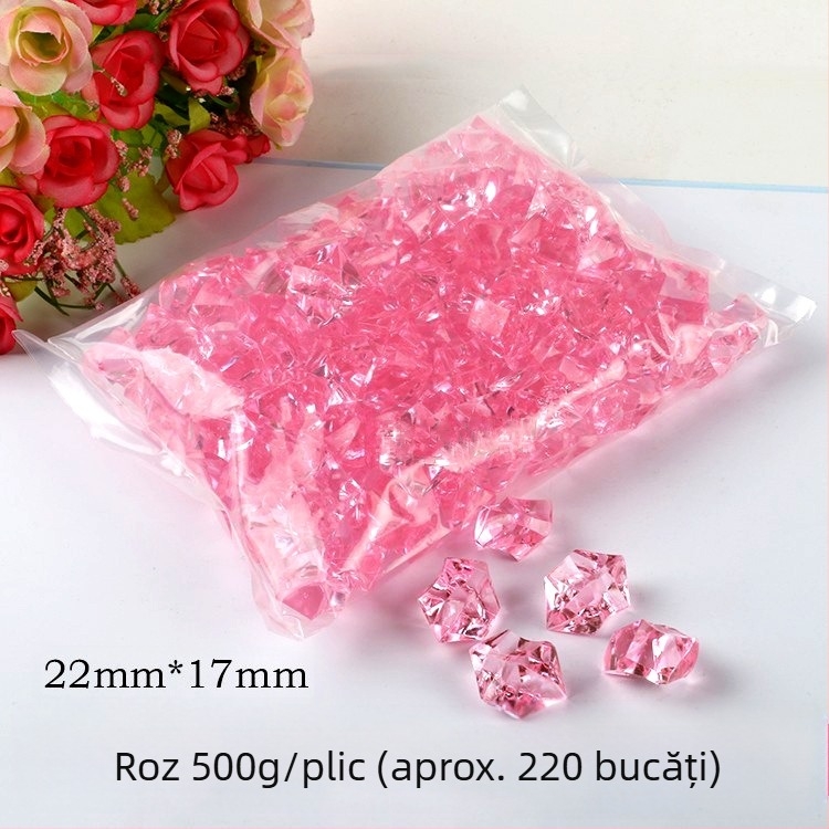 Piatră de cristal acrilică, bijuterie colorată, acvariu, peisaj, piatră, frumusețe Chen, decorare, parc de distracții, jucării, recuzită, producători en-gros