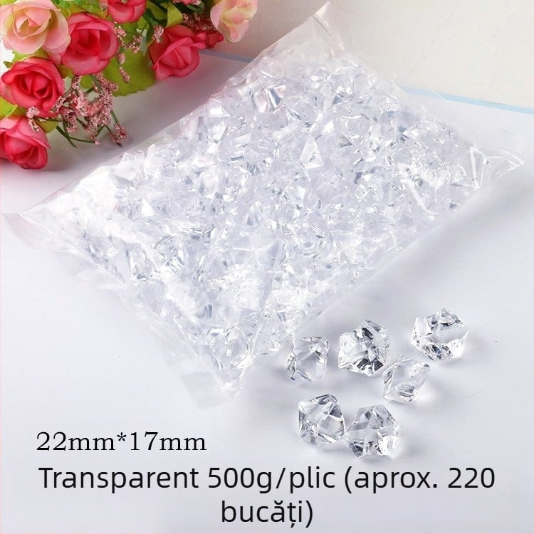 Piatră de cristal acrilică, bijuterie colorată, acvariu, peisaj, piatră, frumusețe Chen, decorare, parc de distracții, jucării, recuzită, producători en-gros