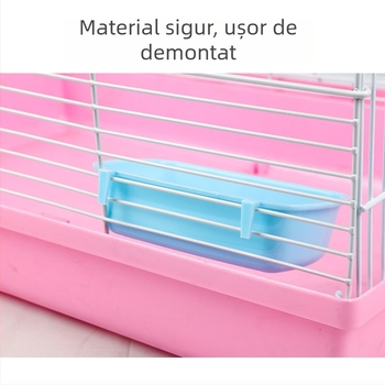 Hamster Supplies Food Basin Hedgehog Bowl Anti-rollover Feeder Food Box Golden Bear Honey Kanga Squirrel Rice Bowl Food Plate