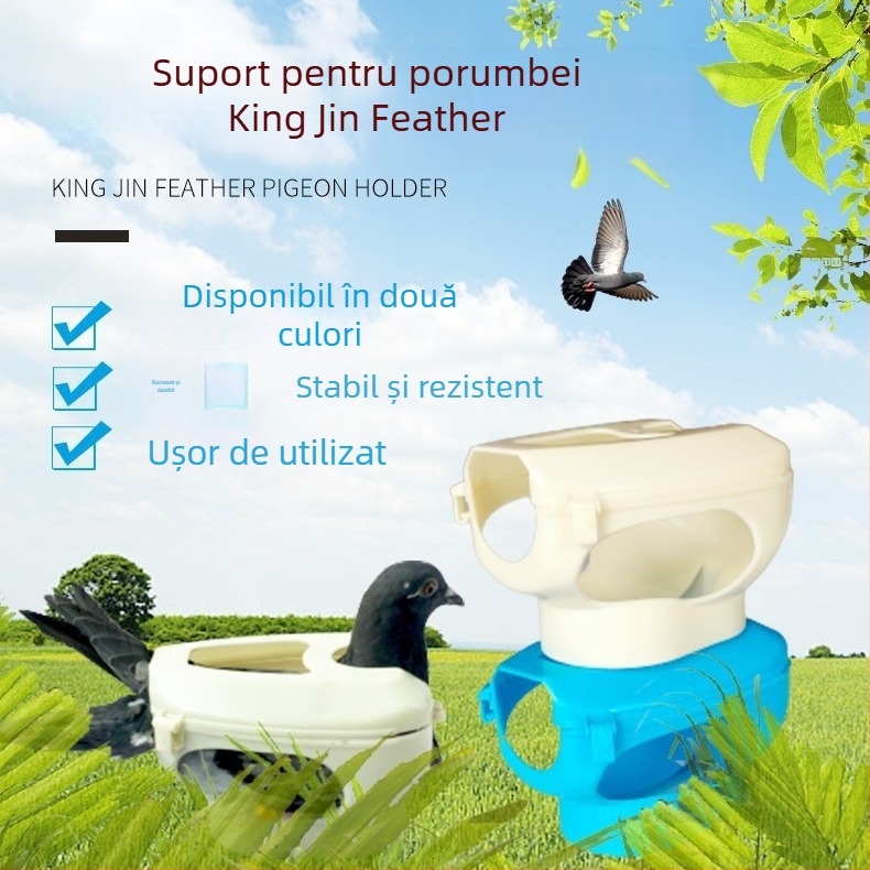 Echipament pentru porumbei Jinyu King, Suport pentru porumbei, Injectare pentru hrănire cu medicamente, Cadru de fixare a ochilor de porumbel pentru vizualizarea vaccinurilor, Sistem de legare a porumbeilor