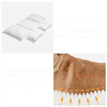 Cuib de pisică cu dungi creative, de pluș, de iarnă cald, pentru animale de companie, canapea, pat pentru câini, cușcă, complet detașabil și lavabil