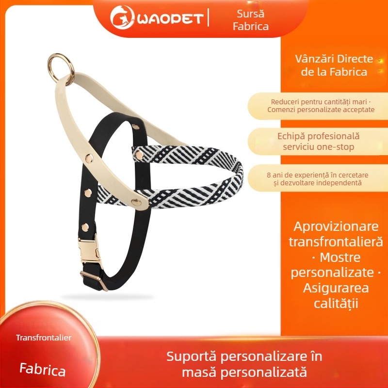 Transfrontalieră nouă câini tracțiune frânghie animale de companie curea de piept vestă câini lanț câini mici și mijlocii câini Corgi plimbări câine curea de piept