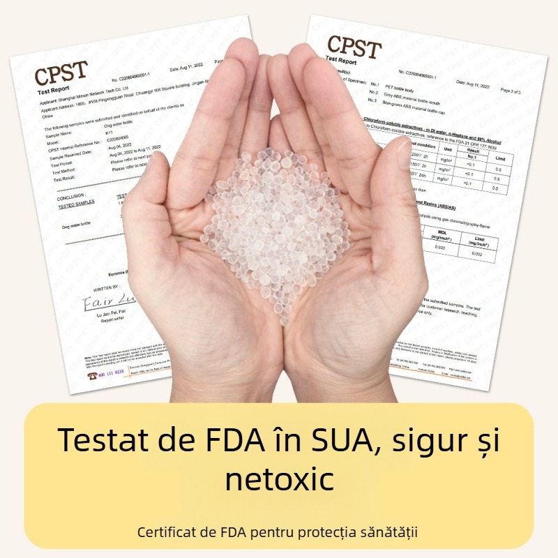 Cană de apă pentru excursii cu câini, fierbător portabil pentru câini, cană de plimbare, sticlă de apă pentru plimbare cu câini, apă potabilă pentru animale de companie, distribuitor de apă, consumabile