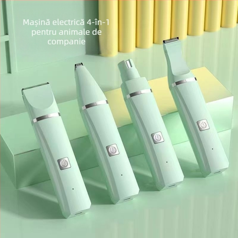 Set patru-în-unu de ras, consumabile pentru rasul pisicilor, părul picioarelor, rasul animalelor de companie, tuns pentru câini, en-gros
