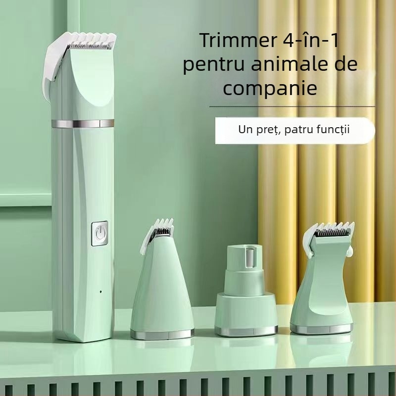 Set patru-în-unu de ras, consumabile pentru rasul pisicilor, părul picioarelor, rasul animalelor de companie, tuns pentru câini, en-gros