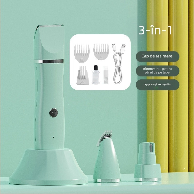 Set patru-în-unu de ras, consumabile pentru rasul pisicilor, părul picioarelor, rasul animalelor de companie, tuns pentru câini, en-gros