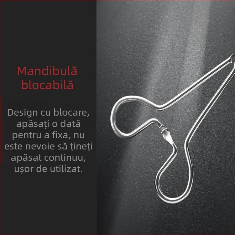 Clește de curățare a părului din oțel inoxidabil pentru urechi de câine, clește de oprire pentru pisici de pluș, pentru animale de companie, pentru câini, pentru curățarea urechilor