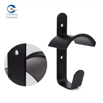 Vânzări directe din fabrică, cârlig pentru țevi de apă cu glugă, instalare pe perete, cârlig de depozitare rezistent, cârlig de suport pentru țevi cu scule hardware
