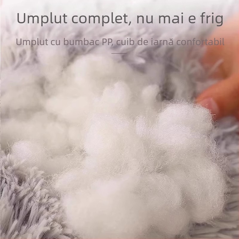 Cușcă de pisică pentru patru anotimpuri, universală, de iarnă, caldă, de pluș, pentru pisici, saltea de dormit, Teddy, mare, mediu, mic, pentru câini, consumabile pentru animale de companie