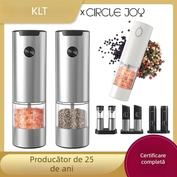 Producătorii Yuole pot adăuga LOGO-uri cu artefacte de bucătărie, o oală de gătit transfrontalieră din oțel inoxidabil, piper negru, râșniță electrică de piper