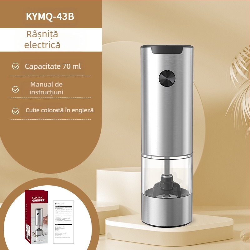 Producătorii Yuole pot adăuga LOGO-uri cu artefacte de bucătărie, o oală de gătit transfrontalieră din oțel inoxidabil, piper negru, râșniță electrică de piper