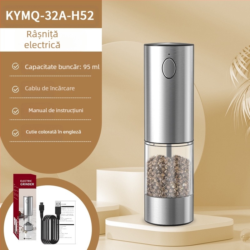 Producătorii Yuole pot adăuga LOGO-uri cu artefacte de bucătărie, o oală de gătit transfrontalieră din oțel inoxidabil, piper negru, râșniță electrică de piper