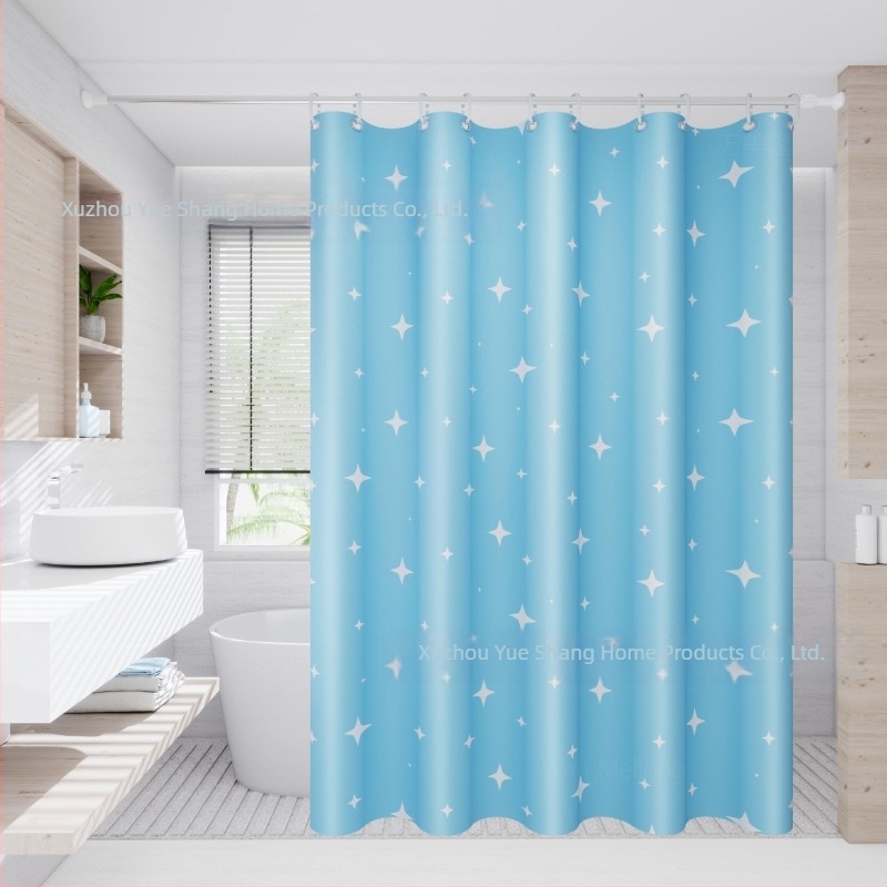 Perdea de duș, perdea despărțitoare specială pentru baie, fără perforare, ușor de instalat, impermeabilă, rezistentă la mucegai, protecție a intimității