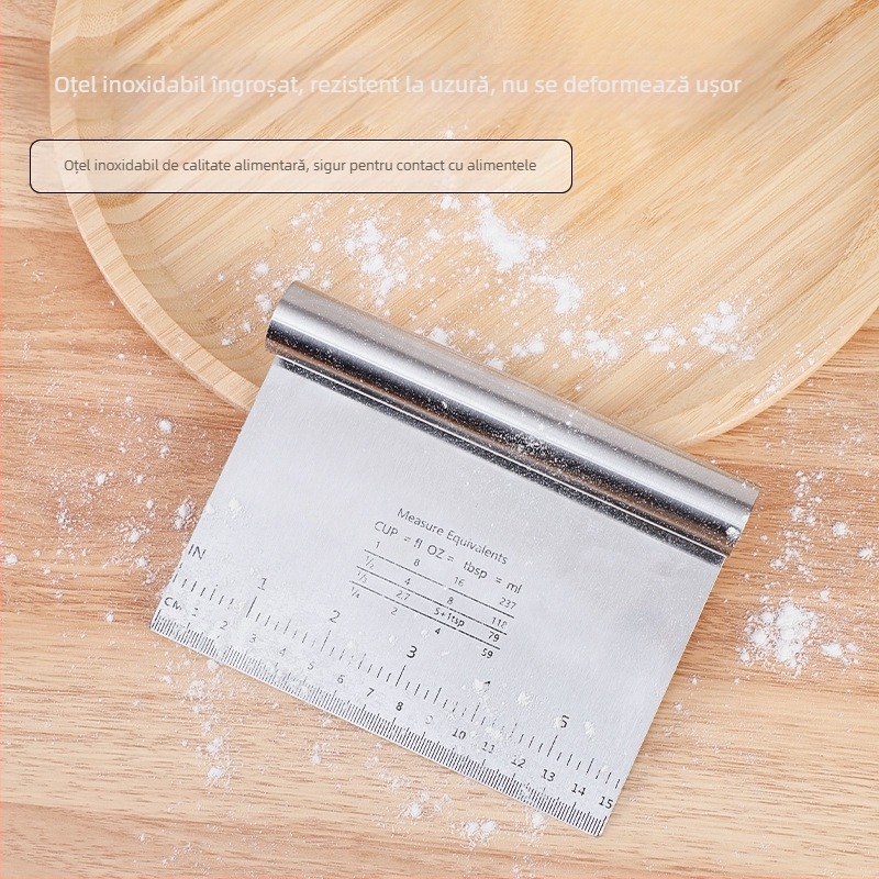 Tăieței din oțel inoxidabil cu răzuitor de pudră de cârnați la solz, tăietor de tăiței de făină, instrument de bucătărie, vânzare Amazon fierbinte