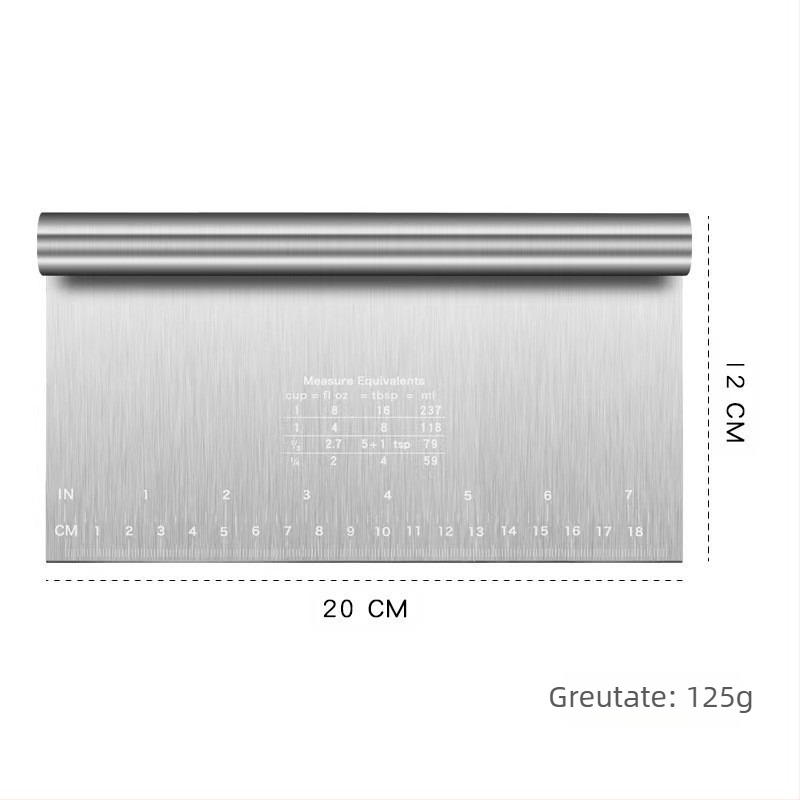 Tăieței din oțel inoxidabil cu răzuitor de pudră de cârnați la solz, tăietor de tăiței de făină, instrument de bucătărie, vânzare Amazon fierbinte