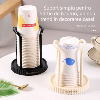 Suport de depozitare pentru pahare de unică folosință, dozator de apă de uz casnic, bar, loc special, suport pentru pahare de hârtie, suport pentru pahare, suport pentru depozitare pe desktop