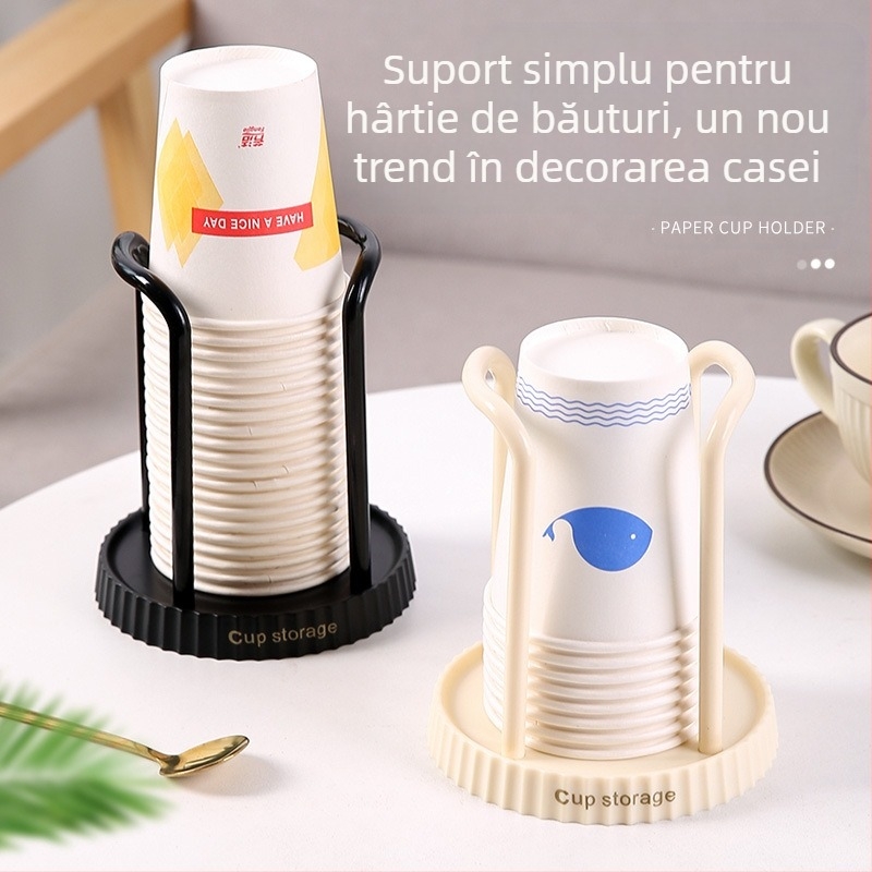 Suport de depozitare pentru pahare de unică folosință, dozator de apă de uz casnic, bar, loc special, suport pentru pahare de hârtie, suport pentru pahare, suport pentru depozitare pe desktop