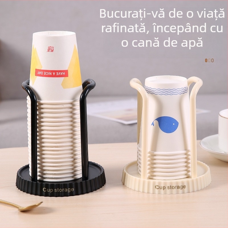 Suport de depozitare pentru pahare de unică folosință, dozator de apă de uz casnic, bar, loc special, suport pentru pahare de hârtie, suport pentru pahare, suport pentru depozitare pe desktop