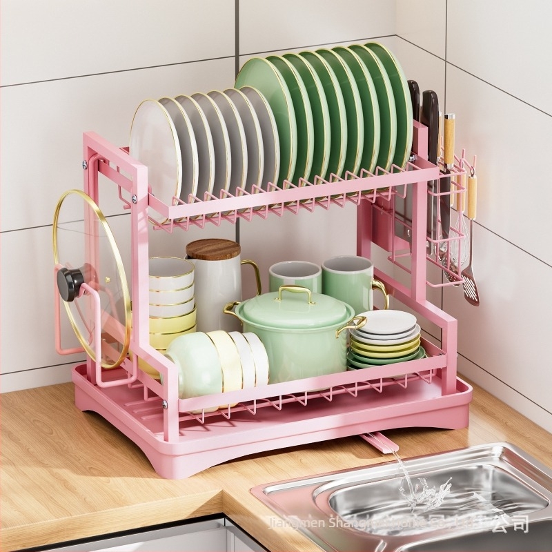 Chiuvetă de bucătărie transfrontalieră, suport pentru uscare vase, suport pentru coș de uscare, dulap, cuțit și furculiță, tacâmuri, suport pentru depozitare vase