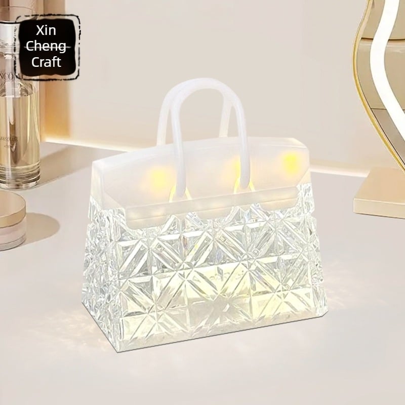 Cutie cadou creativă pentru lumină de noapte Wishmore, cadou de ziua de naștere de Anul Nou, toamnă și iarnă, lampă de masă mică, cadou pentru prietene și fete