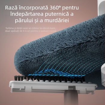 Mop de curățare a murdăriei, fără spălare manuală, leneș, economisitor de muncă, mop de deshidratare automată en-gros, mop rotativ cu artefacte