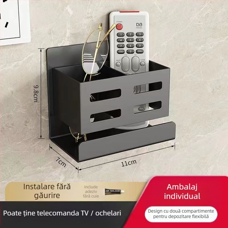 Suport pentru piepteni de baie, fără găuri, montat pe perete, pentru toaletă, aparat de ras cosmetic, periuță de dinți, pastă de dinți, cilindru de depozitare