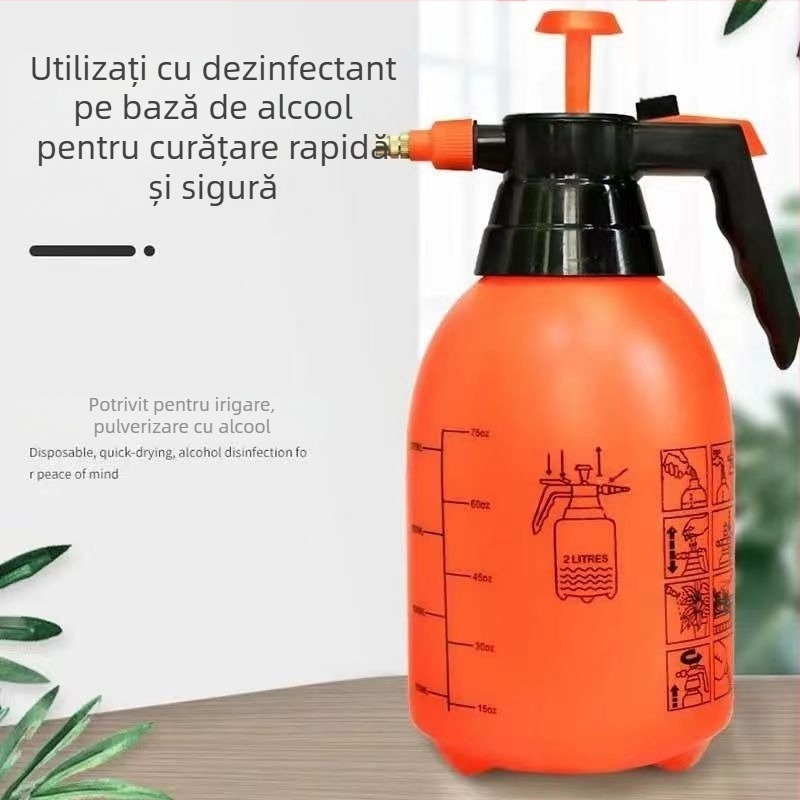 Oală de udare cu presiune de aer îngroșată, oală de udare, oală de udare, unelte de grădinărit, pulverizator, oală de udare, sterilizator