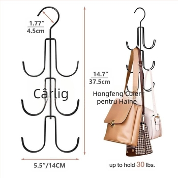 Acasă garderobă multifuncțională geantă cârlig pălărie cravată eșarfă curea intrare depozitare geantă umeraș