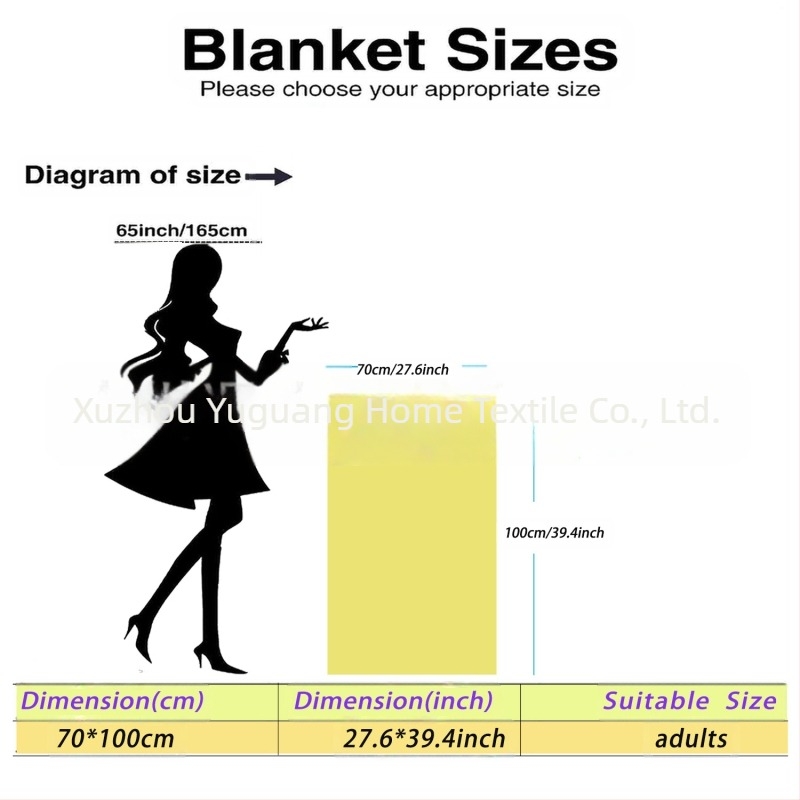 Pătură din flanel cu imprimeu digital în stoc, pătură din flanel pentru aer condiționat, pătură pentru somn de birou, pătură mică, ultra-moale