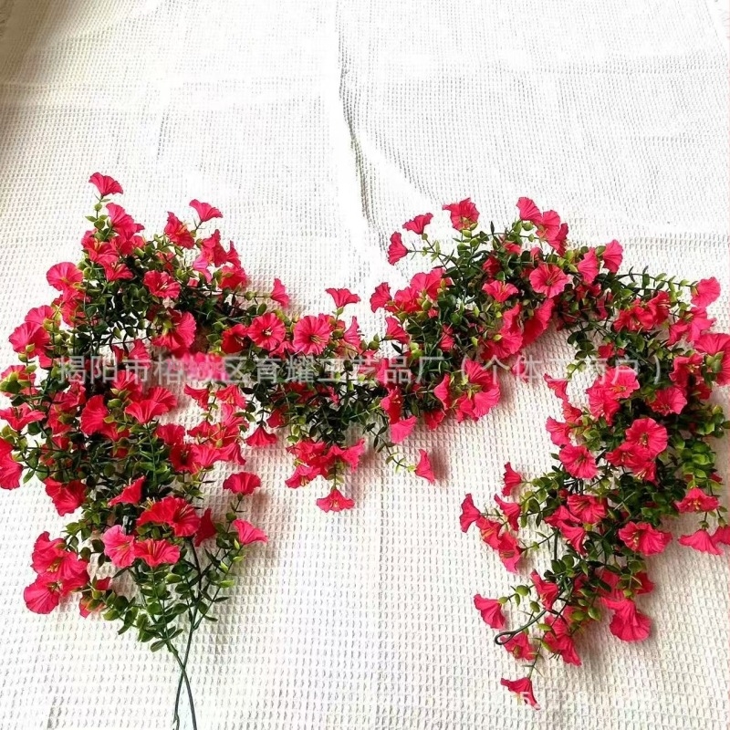 Simulare transfrontalieră Amazon floare eucalipt floare de mătase acasă nuntă curte în aer liber agățat de perete ratan agățat de perete