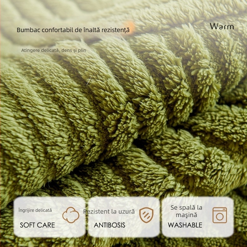 2024 Nou Toamnă și Iarnă Îngroșată Pernă de Canapea de Pluș Anti-alunecare Murdar Anti-Pisică Zgârieturi Pernă de Canapea Advanced Sense Pernă de Canapea