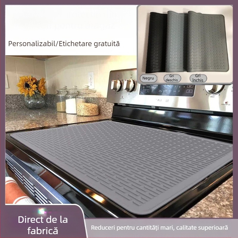Amazon Silicon Aragaz Mat Inducție Aragaz Izolație Protecție Mat Aragaz Capac Chiuvetă Multifuncțional Degradabil și Ecologic