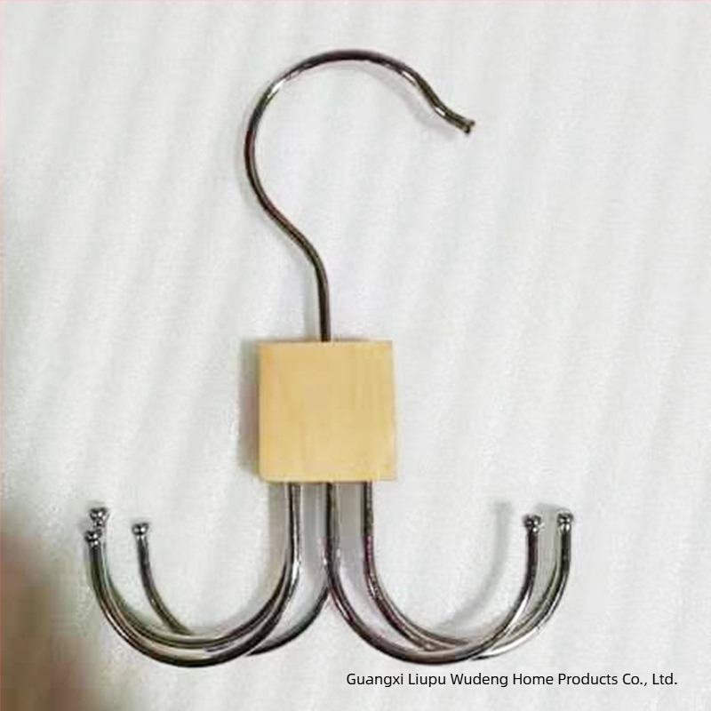 Creative rotativ multifuncțional cu șase gheare cârlig haina capotă agățat geantă geantă eșarfă dulap depozitare rack umeraș ușă