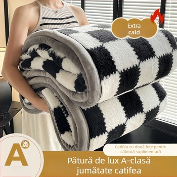 Pătură nouă din catifea din bumbac Shu clasa A, pernă caldă, saltea căptușită, poate fi întinsă și poate acoperi generarea de loturi de comerț exterior transfrontalier