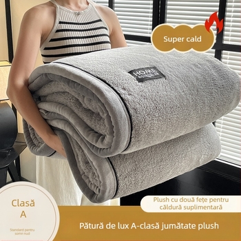 Pătură nouă din catifea din bumbac Shu clasa A, pernă caldă, saltea căptușită, poate fi întinsă și poate acoperi generarea de loturi de comerț exterior transfrontalier