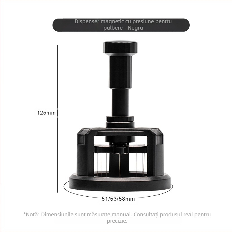 Mașină de făcut pulbere din pânză tip ac de cafea 51/53/58 mm ac rotativ pentru pulbere de aglomerare ac italian pentru amestecarea cafelei