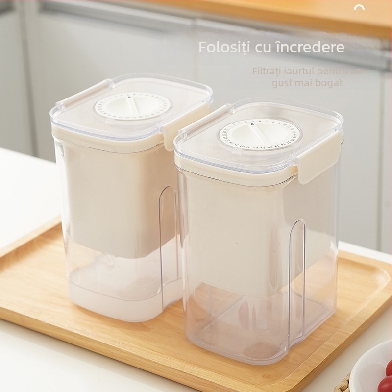 Filtru de iaurt de casă transfrontalier, separator multifuncțional de zer, presă refrigerată, mașină de iaurt, filtru de brânză