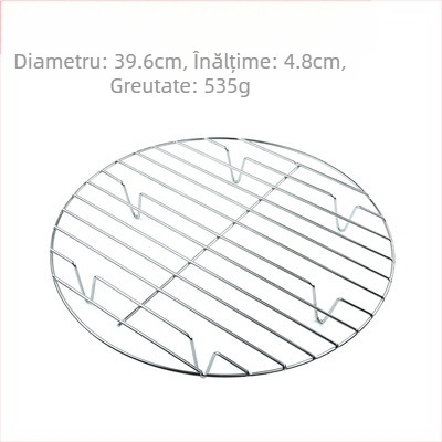 Grătar special pentru carne înăbușită, grătar impermeabil, aragaz pentru tăiței, grătar pentru abur din oțel inoxidabil, compartiment pentru abur, oală antipastă, găleată pentru supă, plasă