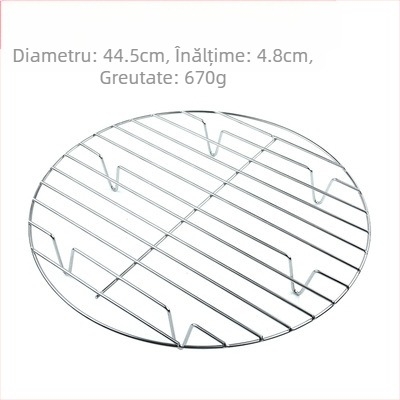 Grătar special pentru carne înăbușită, grătar impermeabil, aragaz pentru tăiței, grătar pentru abur din oțel inoxidabil, compartiment pentru abur, oală antipastă, găleată pentru supă, plasă