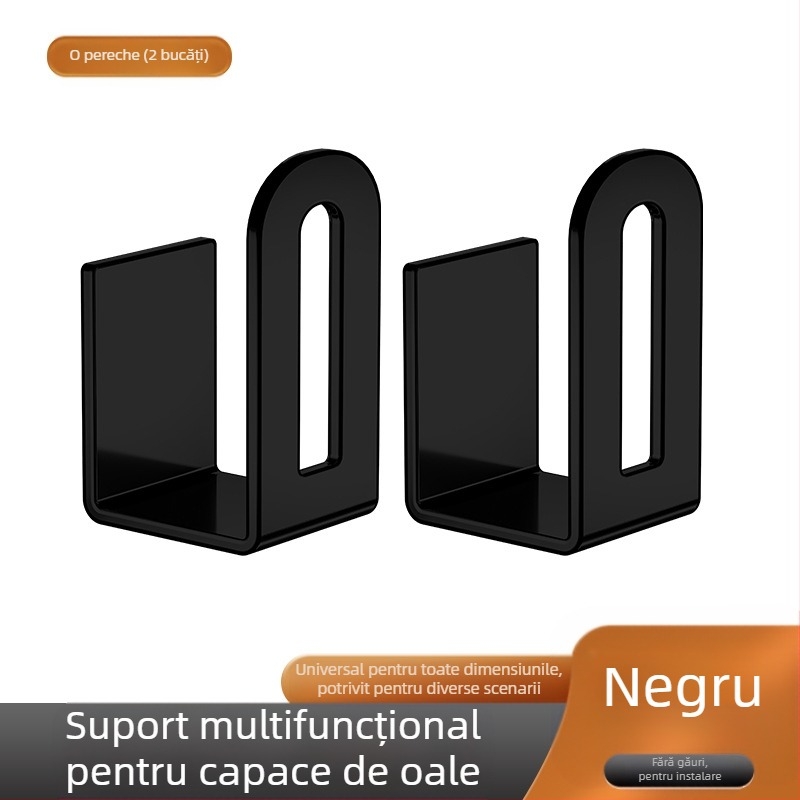 Suport pentru capacul oalei fără perforații, suport de depozitare pentru bucătărie, tocător montat pe perete, tocător multifuncțional, suport pentru artefacte de depozitare pe perete