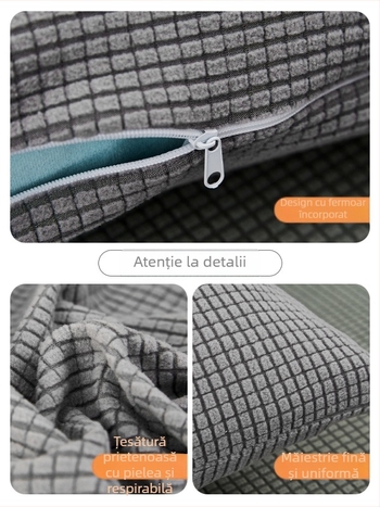 V45O Îngroșat Sufragerie Față de pernă Canapea Pernă Pernă de birou Talie Față de pernă Noptieră Spătar Pernă Pătrată Nu