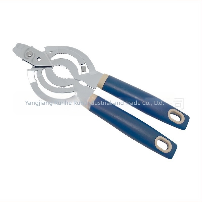 Deschizător de sticle multifuncțional din oțel inoxidabil, en-gros, deschizător de conserve, artefact antiderapant, capac de sticlă cu răsucire