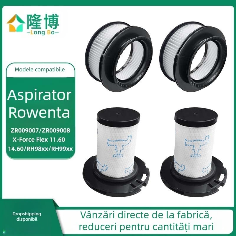 Aplicabil pentru accesoriile pentru măturatoare Rowenta Haoyun ZR00907/908 element filtrant RH98XX/99XX