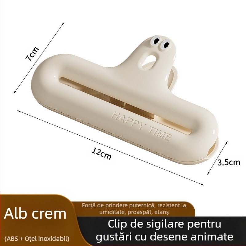 Clemă de etanșare Caterpillar, clemă rezistentă la umiditate, clemă pentru gustări, clemă de fixare pentru etanșare de bucătărie, clemă multifuncțională pentru uz casnic, etanșare pentru păstrarea prospețimii