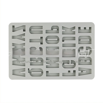 1 buc silicon 26 stereo alfabet englez tort mucegai decorativ ciocolată picătură lipici DIY instrument de copt