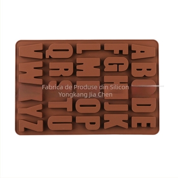 1 buc silicon 26 stereo alfabet englez tort mucegai decorativ ciocolată picătură lipici DIY instrument de copt