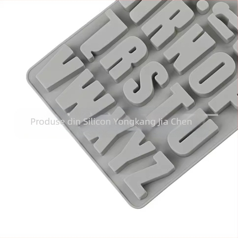 1 buc silicon 26 stereo alfabet englez tort mucegai decorativ ciocolată picătură lipici DIY instrument de copt