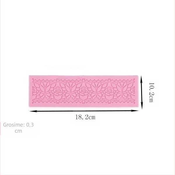 1 buc silicon tort mucegai ... ciocolată mucegai tort mucegai instrumente de copt tort mucegai dantelă mucegai formă creativă