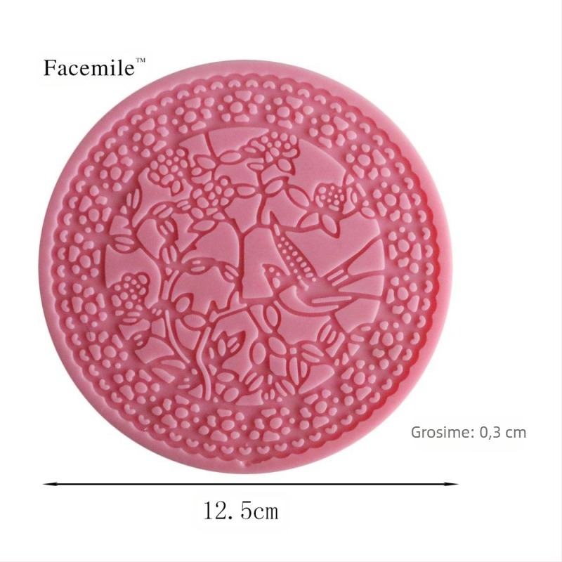 1 buc silicon tort mucegai ... ciocolată mucegai tort mucegai instrumente de copt tort mucegai dantelă mucegai formă creativă