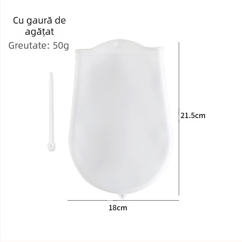 Pungă de amestecare a făinii din silicon explozivă transfrontalieră, pungă multifuncțională pentru aluat, pungă de aluat mare și groasă pentru bucătărie, en-gros